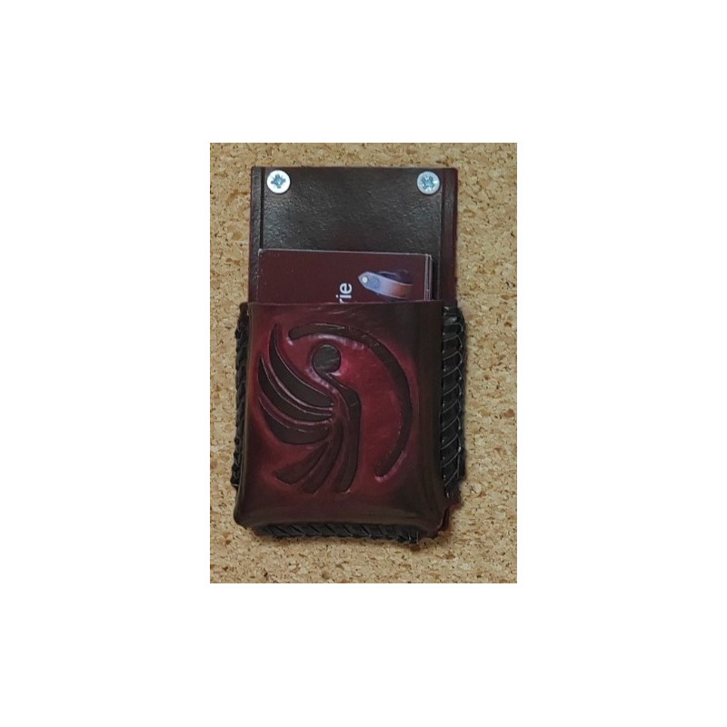 porte-cartes cuir